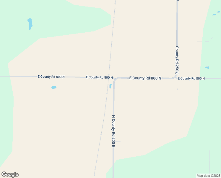 map of restaurants, bars, coffee shops, grocery stores, and more near 7874 North County Road 200 East in Bainbridge