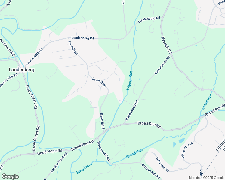 map of restaurants, bars, coffee shops, grocery stores, and more near 137 Sawmill Road in Landenberg
