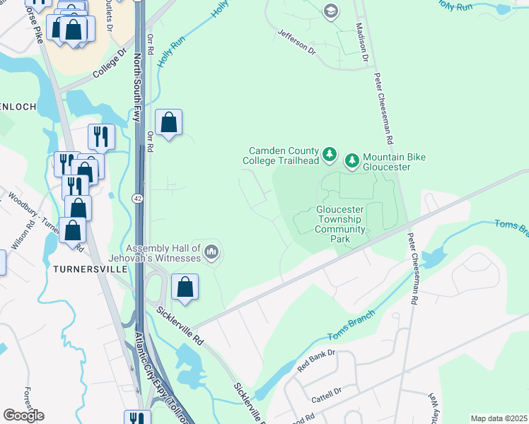 525 Loch Lomond Drive, Sicklerville NJ Walk Score