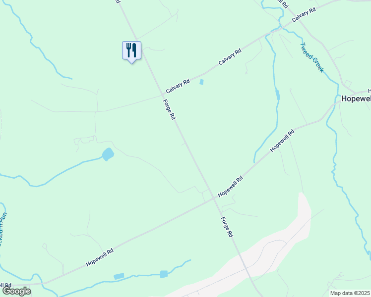 map of restaurants, bars, coffee shops, grocery stores, and more near 2896 Forge Road in Nottingham