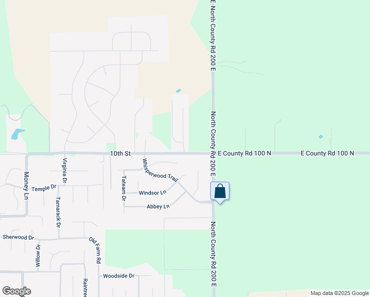 map of restaurants, bars, coffee shops, grocery stores, and more near 1933 10th Street in Danville