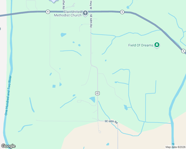 map of restaurants, bars, coffee shops, grocery stores, and more near 121 Southeast 68th Road in Saint Joseph