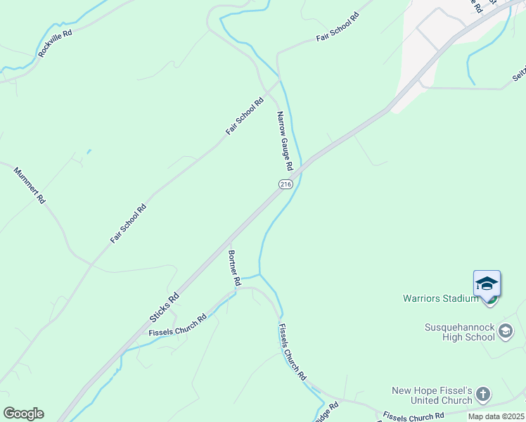 map of restaurants, bars, coffee shops, grocery stores, and more near 3073 Sticks Road in Glen Rock