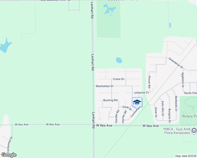 map of restaurants, bars, coffee shops, grocery stores, and more near 5229 Crane Dr in Springfield