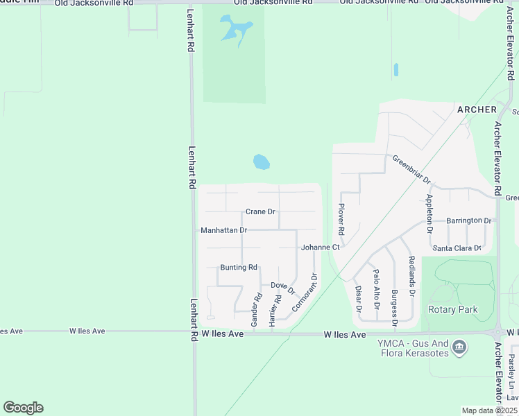 map of restaurants, bars, coffee shops, grocery stores, and more near 5213 Crane Drive in Springfield