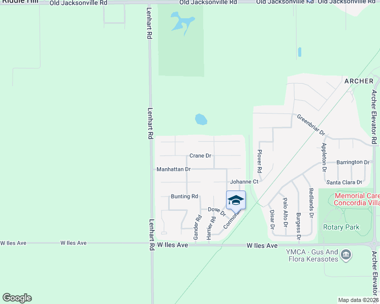 map of restaurants, bars, coffee shops, grocery stores, and more near 5213 Crane Drive in Springfield