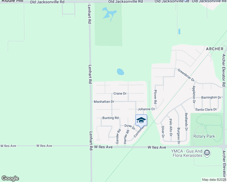 map of restaurants, bars, coffee shops, grocery stores, and more near 5213 Crane Drive in Springfield