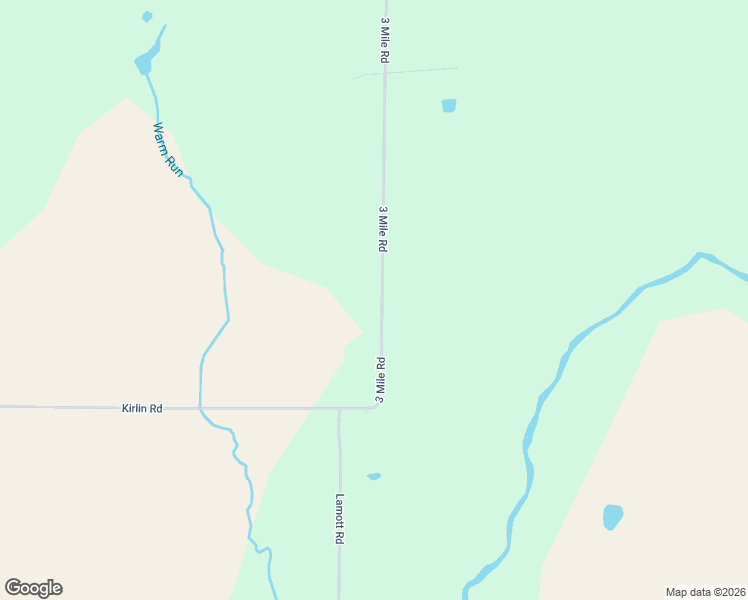 map of restaurants, bars, coffee shops, grocery stores, and more near 3854 3 Mile Road in Centerville