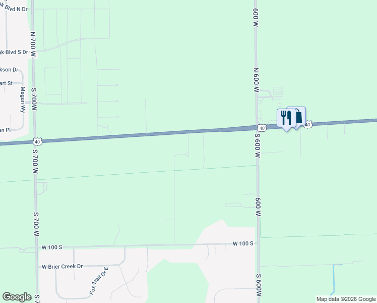 map of restaurants, bars, coffee shops, grocery stores, and more near East Pennsy Trail in Greenfield