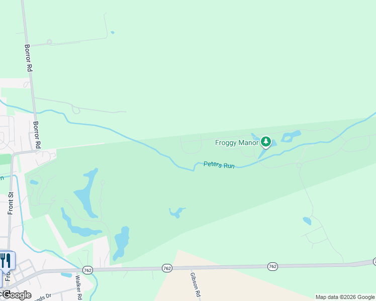 map of restaurants, bars, coffee shops, grocery stores, and more near 236 Players Club Court in Commercial Point