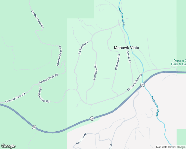 map of restaurants, bars, coffee shops, grocery stores, and more near 69167 Porcupine Road in Blairsden
