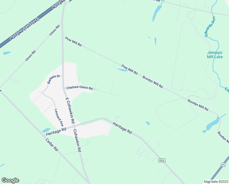 map of restaurants, bars, coffee shops, grocery stores, and more near 178 Westbrook Court in Clarksboro