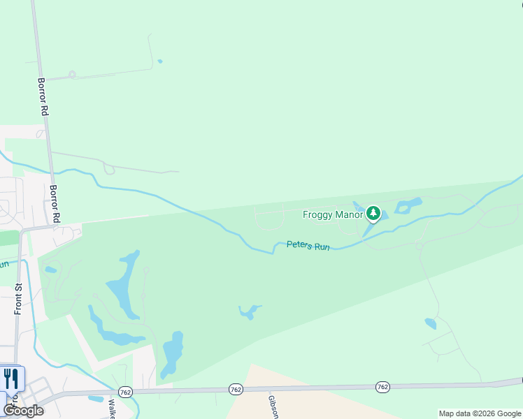 map of restaurants, bars, coffee shops, grocery stores, and more near 236 Players Club Court in Commercial Point