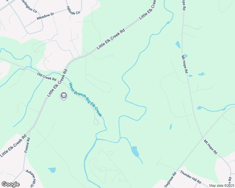 map of restaurants, bars, coffee shops, grocery stores, and more near 184 Paper Mill Circle in Lincoln University