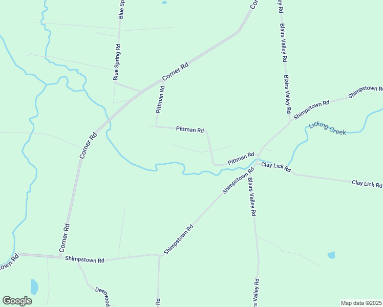 map of restaurants, bars, coffee shops, grocery stores, and more near 12536 Licking Creek Court in Mercersburg