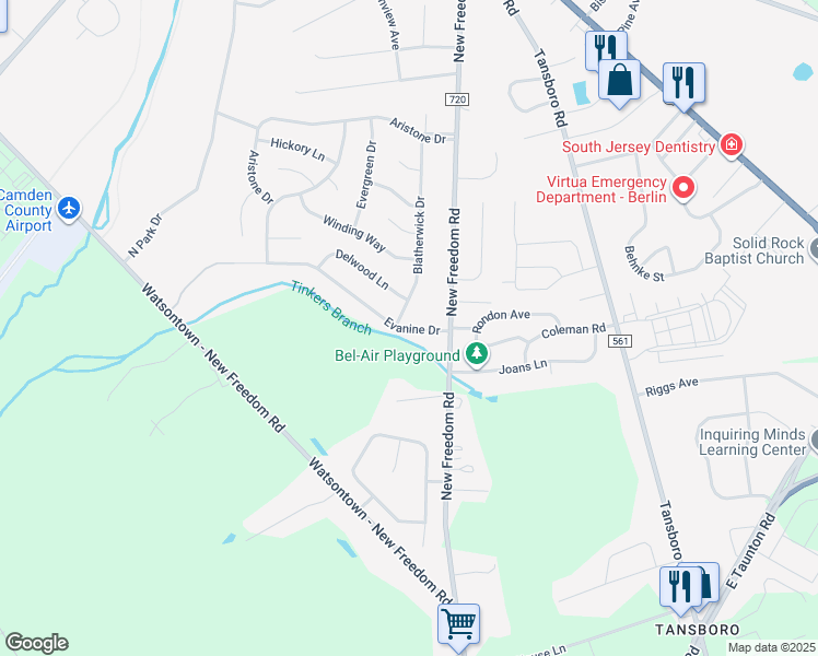 map of restaurants, bars, coffee shops, grocery stores, and more near in Berlin