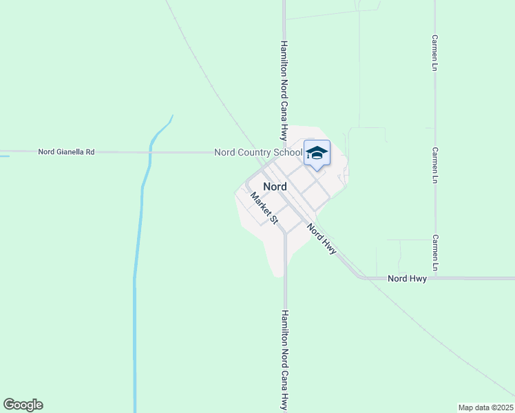 map of restaurants, bars, coffee shops, grocery stores, and more near 5555 Market Street in Chico