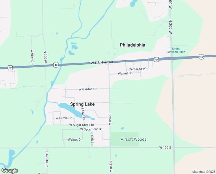 map of restaurants, bars, coffee shops, grocery stores, and more near 2968 West Garden Drive in Greenfield