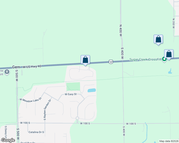 map of restaurants, bars, coffee shops, grocery stores, and more near 4211 West Potomac Drive in Greenfield