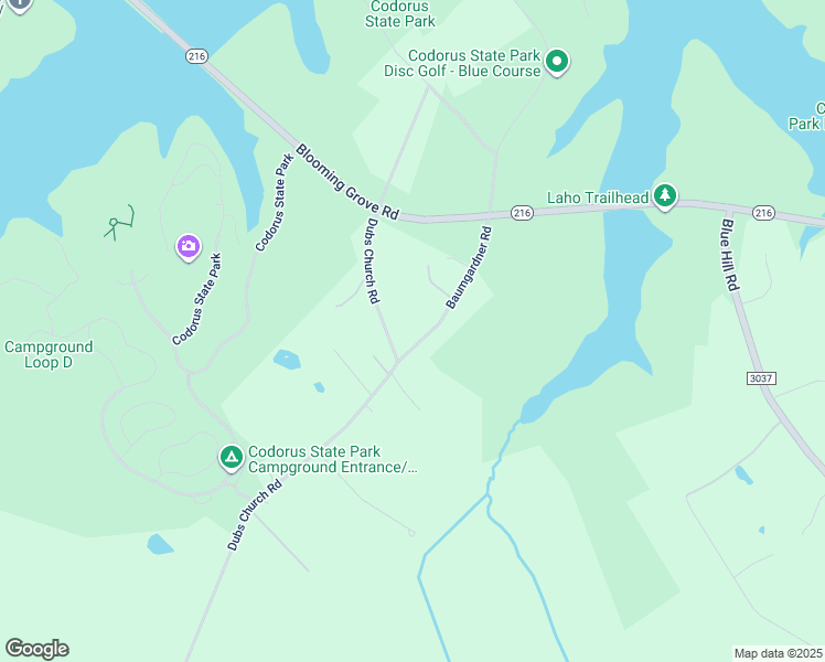 map of restaurants, bars, coffee shops, grocery stores, and more near 3707 Baumgardner Road in Hanover