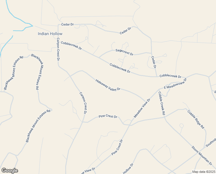 map of restaurants, bars, coffee shops, grocery stores, and more near Hideaway Valley Drive in Sanpete County