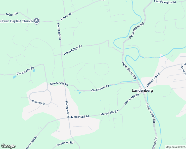 map of restaurants, bars, coffee shops, grocery stores, and more near 137 Glennann Drive in Landenberg