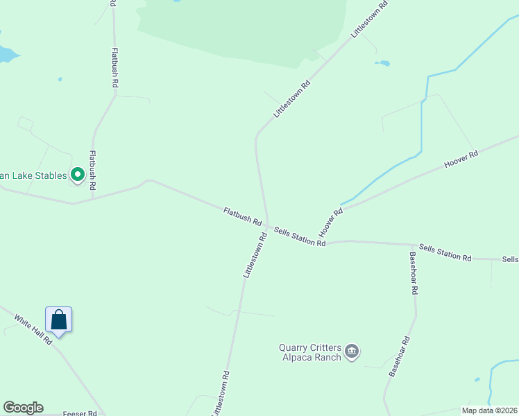 map of restaurants, bars, coffee shops, grocery stores, and more near 638 Littlestown Road in Littlestown