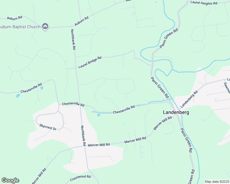 map of restaurants, bars, coffee shops, grocery stores, and more near 137 Glennann Drive in Landenberg