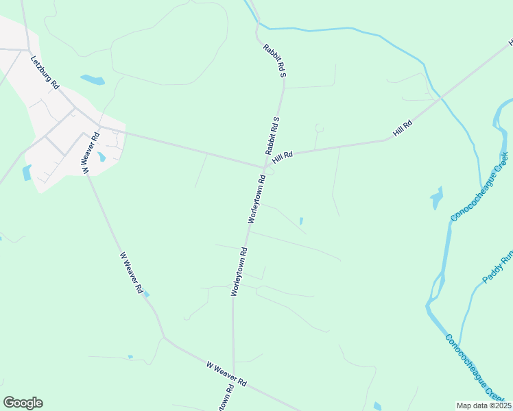 map of restaurants, bars, coffee shops, grocery stores, and more near 10630 Worleytown Road in Greencastle