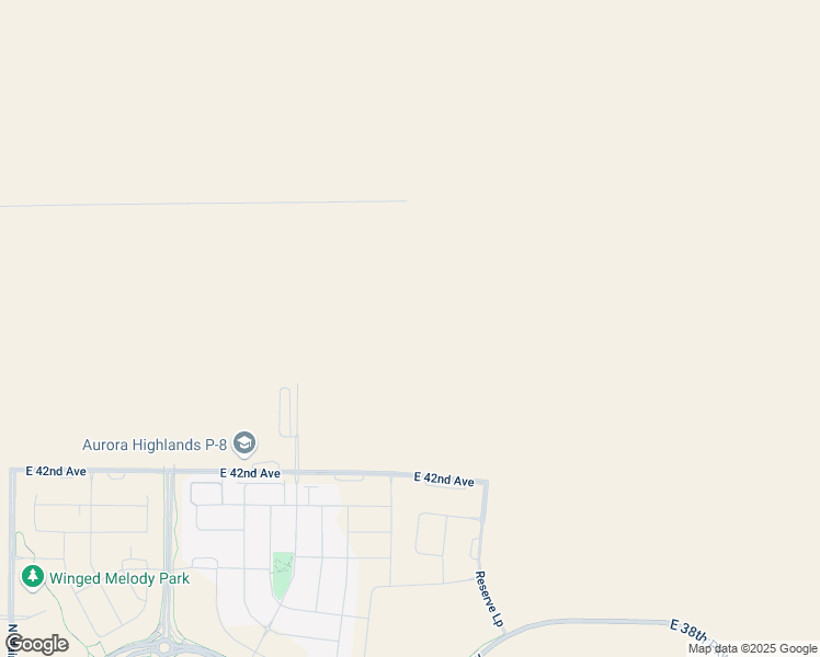 map of restaurants, bars, coffee shops, grocery stores, and more near Harvest Road in Aurora
