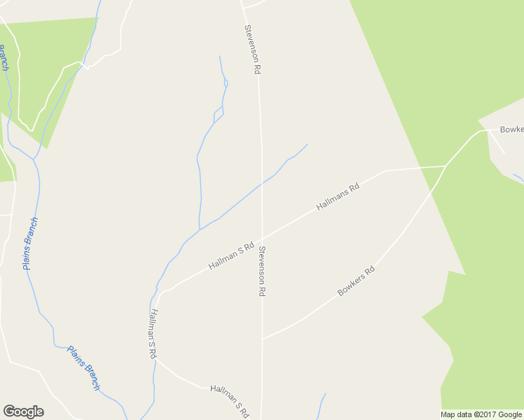 map of restaurants, bars, coffee shops, grocery stores, and more near Stevenson Road in Burlington County