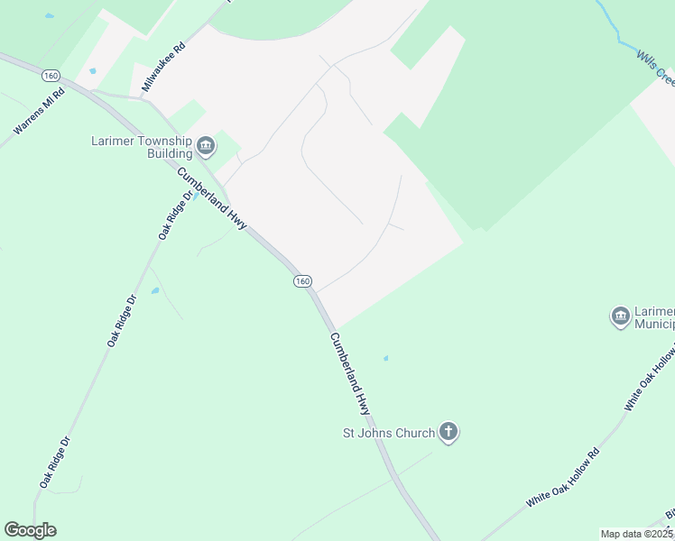 map of restaurants, bars, coffee shops, grocery stores, and more near Oak Post Road in Somerset County