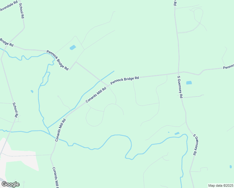 map of restaurants, bars, coffee shops, grocery stores, and more near 104 Jefferson Boulevard in Lincoln University
