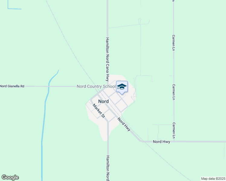 map of restaurants, bars, coffee shops, grocery stores, and more near 5567 California Street in Chico