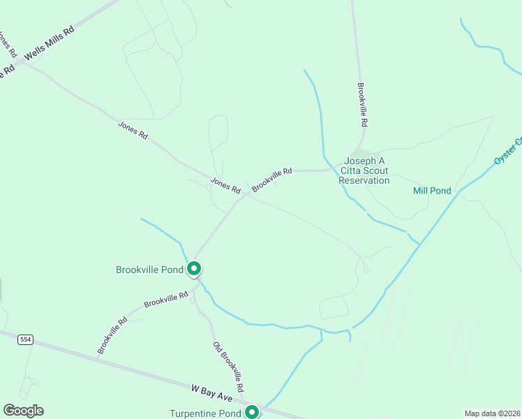 map of restaurants, bars, coffee shops, grocery stores, and more near 111 Brookville Road in Ocean Township