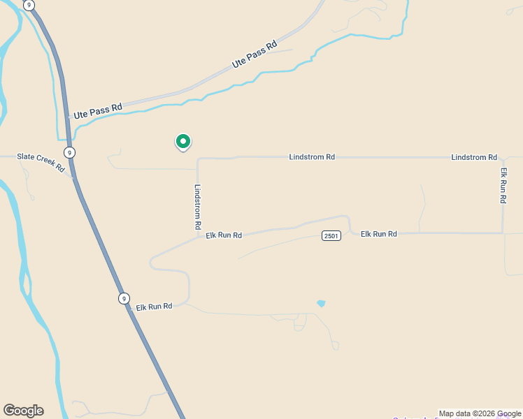 map of restaurants, bars, coffee shops, grocery stores, and more near 975 Elk Run Road in Silverthorne