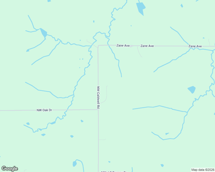 map of restaurants, bars, coffee shops, grocery stores, and more near 9530 Northwest Caldwell Road in Kidder