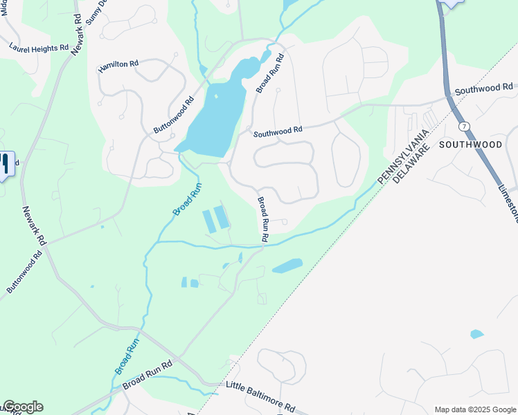 map of restaurants, bars, coffee shops, grocery stores, and more near 1331 Broad Run Road in Landenberg