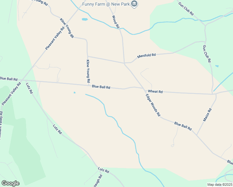 map of restaurants, bars, coffee shops, grocery stores, and more near 9730 Blue Ball Road in Stewartstown