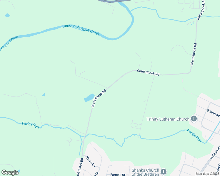 map of restaurants, bars, coffee shops, grocery stores, and more near 11274 Grant Shook Road in Greencastle