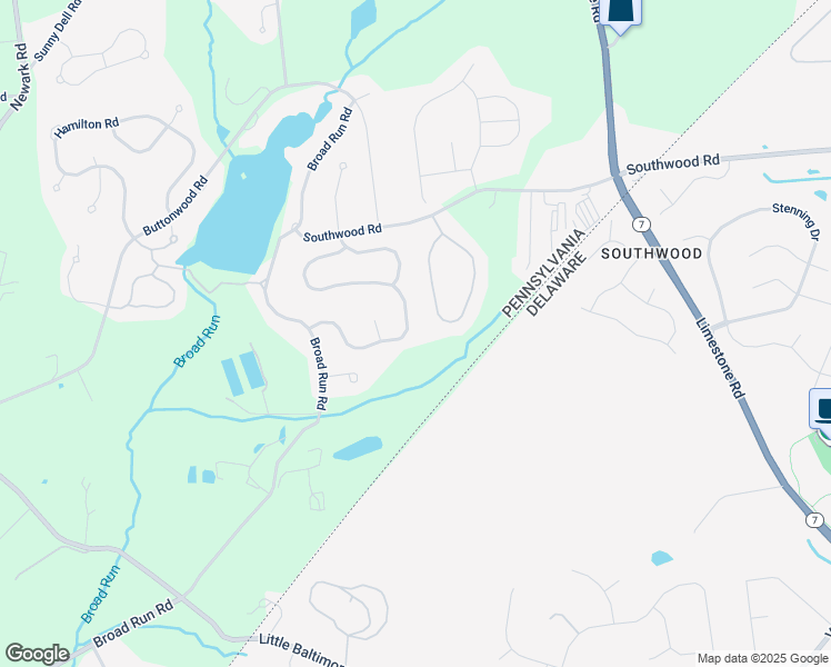 map of restaurants, bars, coffee shops, grocery stores, and more near 3009 Rosemont Drive in Landenberg