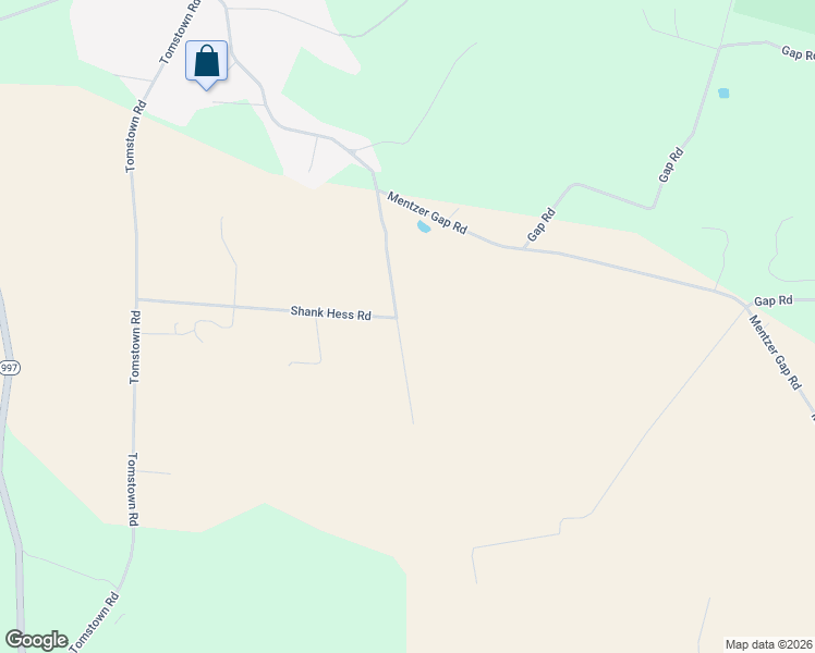 map of restaurants, bars, coffee shops, grocery stores, and more near 8260 Shank Hess Road in Waynesboro