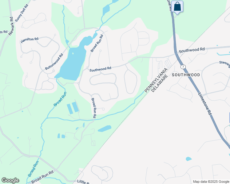 map of restaurants, bars, coffee shops, grocery stores, and more near 3006 Rosemont Drive in Landenberg
