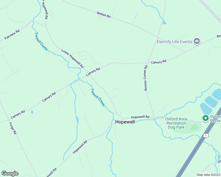 map of restaurants, bars, coffee shops, grocery stores, and more near 128 Lower Hopewell Rd in Oxford