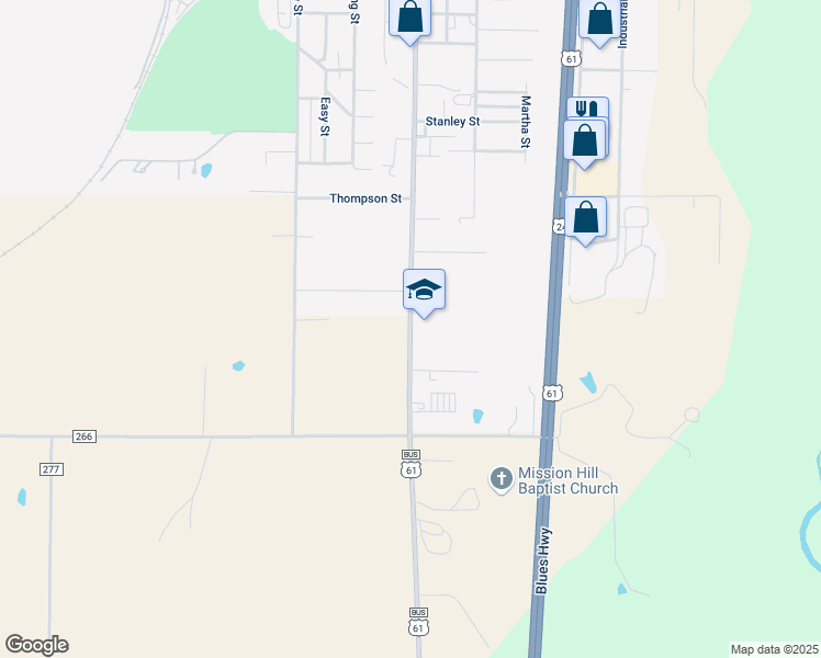 map of restaurants, bars, coffee shops, grocery stores, and more near 1723 South Main Street in Palmyra