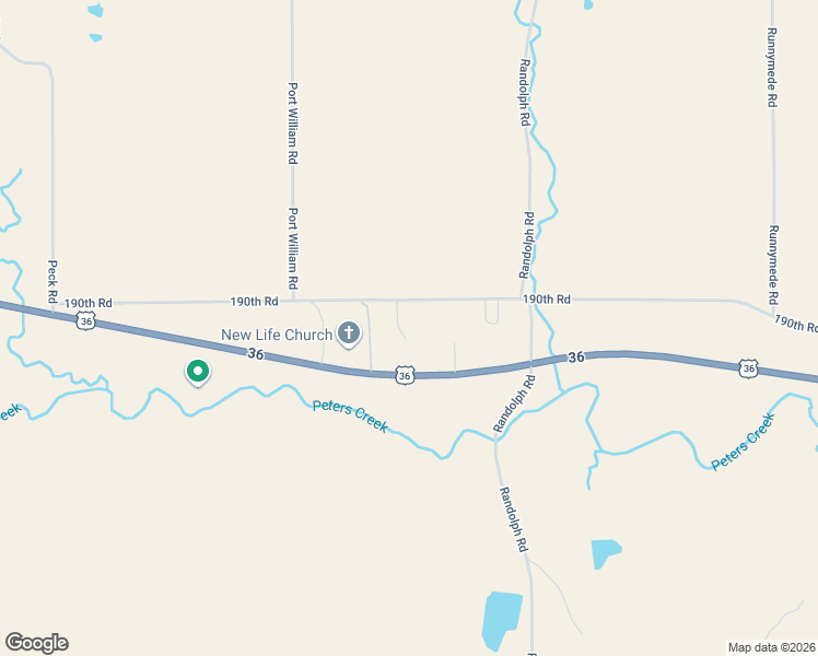 map of restaurants, bars, coffee shops, grocery stores, and more near 1869 190th Road in Wathena