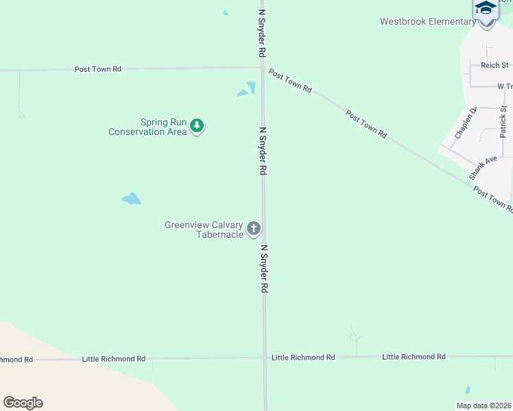 map of restaurants, bars, coffee shops, grocery stores, and more near 2501 North Snyder Road in Dayton