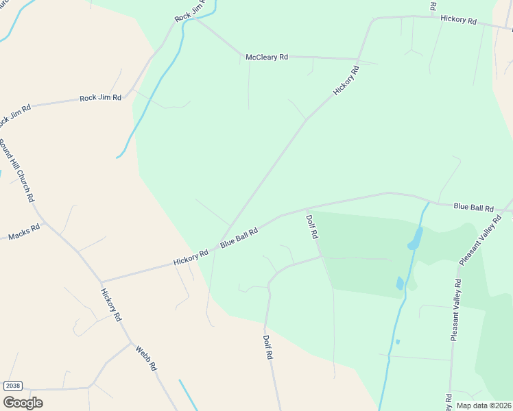 map of restaurants, bars, coffee shops, grocery stores, and more near 7178 Hickory Rd in Stewartstown