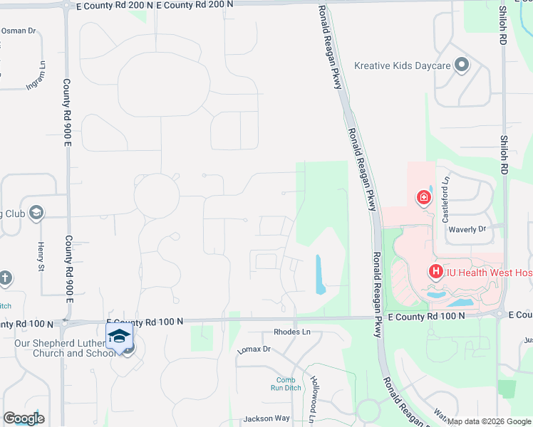map of restaurants, bars, coffee shops, grocery stores, and more near 9770 Noah Road in Avon