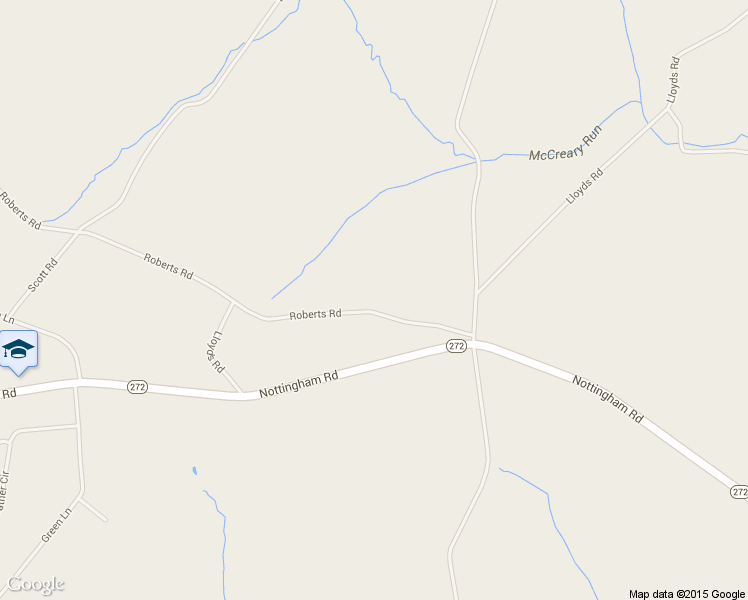 map of restaurants, bars, coffee shops, grocery stores, and more near 24 Roberts Road in Nottingham